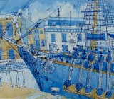 Transat start, Plymouth:  The Earl of Pembroke