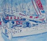 Transat start, Plymouth:  Spirit of Weymouth